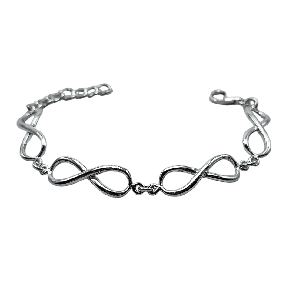 Pulsera Infinito de plata de Primera Ley