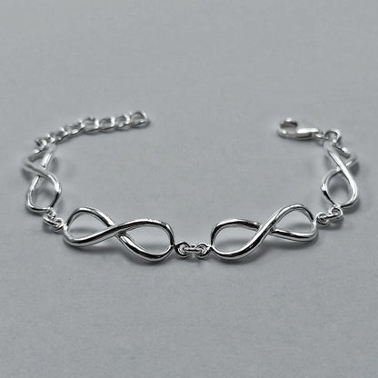 Pulsera Infinito de plata de Primera Ley