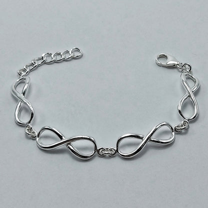 Pulsera Infinito de plata de Primera Ley